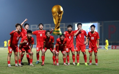Việt Nam đang mơ đến World Cup với lứa thế hệ vàng tiếp theo