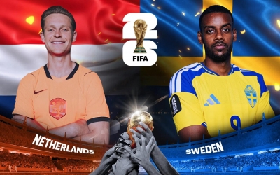 Link xem trực tiếp Hà Lan vs Thụy Điển hôm nay 21/6 trên VTV - World Cup 2026