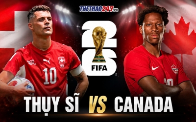 Dự đoán bàn, góc & thẻ phạt Thụy Sĩ vs Canada - World Cup 2026