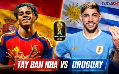 VTVgo VTV3 trực tiếp Uruguay vs Tây Ban Nha, 7h00 ngày 27/6 - World Cup 2026