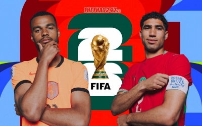 Trực tiếp bóng đá Hà Lan vs Morocco: Đã có đội hình ra sân