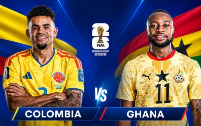 VTVgo VTV3 trực tiếp Colombia vs Ghana hôm nay 8h00 ngày 4/7