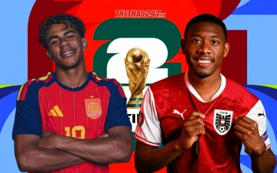 Dự đoán bàn thắng, góc & thẻ phạt Tây Ban Nha vs Áo, 2h00 ngày 3/7/2026