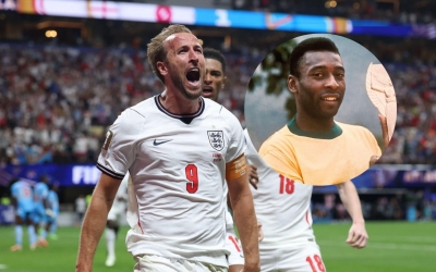 Harry Kane xô đổ thành tích của Pele tại World Cup