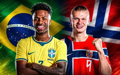 Link xem trực tiếp Brazil vs Na Uy hôm nay 6/7 trên VTV - World Cup 2026
