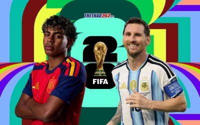 Trực tiếp bóng đá Tây Ban Nha vs Argentina, 2h00 hôm nay 20/7