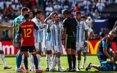Messi tố thẻ đỏ 1 cầu thủ Tây Ban Nha ở trận chung kết World Cup 2026
