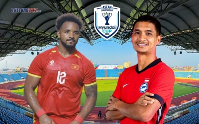 Siêu máy tính dự đoán tỷ lệ thắng Việt Nam vs Singapore - AFF Cup