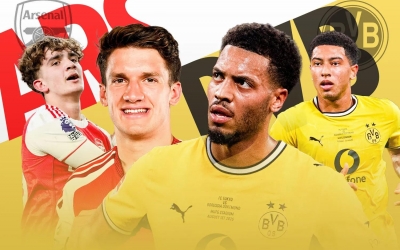 Link xem trực tiếp Arsenal vs Dortmund, 20h00 hôm nay 9/8