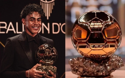 Quả bóng Vàng 2026 công bố về Yamal, bỏ xa Messi và Ronaldo