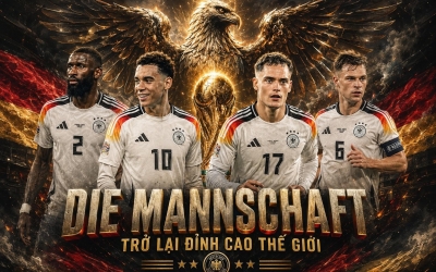 Lịch thi đấu ĐT Đức tại World Cup 2026: Giờ đá, đối thủ và bảng đấu