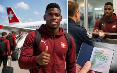 Breel Embolo thoát lệnh cấm, sẽ dự World Cup cùng Thụy Sĩ