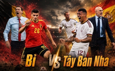 Bỉ dùng 'máy chạy Tây Ban Nha' đối đầu chính Tây Ban Nha