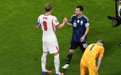 Harry Kane gọi tên Messi khi nói về tương lai trên tuyển Anh