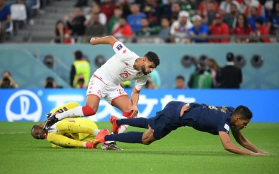 Trực tiếp Pháp 0-0 Tunisia: ĐT Pháp lép vế toàn diện