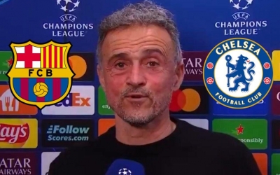 HLV Enrique gửi thông điệp đanh thép đến Barca và Chelsea