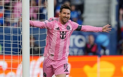 Messi lập hat-trick điên rồ, Inter Miami thắng nghẹt thở trận cầu 8 bàn