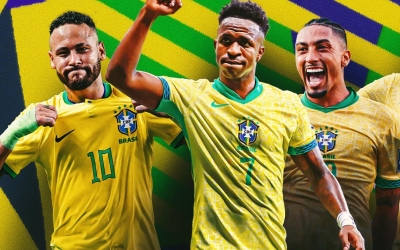 Đội hình Brazil mạnh nhất World Cup 2026: Neymar và điệu Samba rực lửa