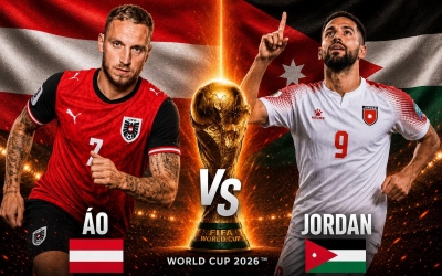 Link xem trực tiếp Áo vs Jordan hôm nay 17/6 trên VTV - World Cup 2026