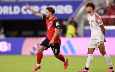 Trực tiếp bóng đá Áo 1-0 Jordan: Siêu phẩm bùng nổ