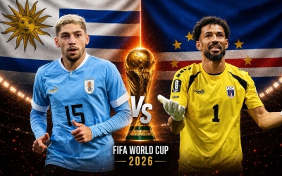 Link xem trực tiếp Uruguay vs Cape Verde hôm nay 22/6 trên VTV - World Cup 2026