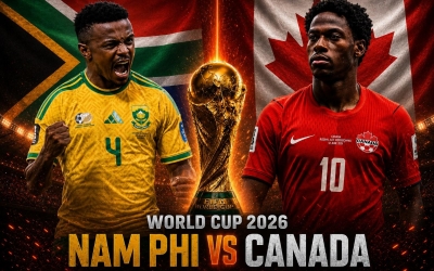 Xem trực tiếp Nam Phi vs Canada - World Cup 2026 ở đâu?