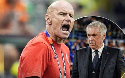 HLV Na Uy gửi 'chiến thư' cực gắt tới Carlo Ancelotti