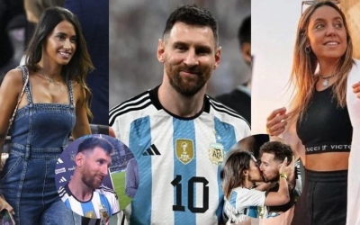 Vợ Messi nhắn tin cho nữ phóng viên dính tin đồn tình ái với chồng mình
