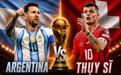 Dự đoán tỷ số Argentina vs Thụy Sĩ: Messi tiếp tục tỏa sáng?