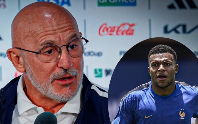 Một phát biểu của HLV Tây Ban Nha khiến Mbappe thành tâm điểm