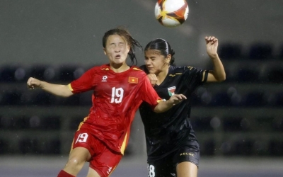 Trực tiếp bóng đá U17 nữ Việt Nam vs U17 nữ QĐ Bắc Mariana, 18h00 hôm nay 8/10