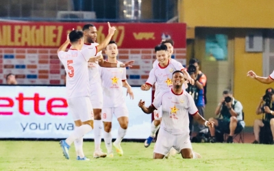 Trực tiếp bóng đá Viettel 1-3 Hà Tĩnh: Bàn thắng bùng nổ
