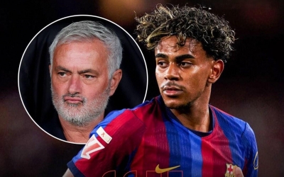 Mourinho nói thẳng khi Yamal cố khiến Cucurella nhận thẻ đỏ