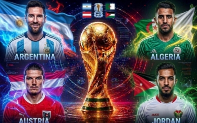 Siêu máy tính dự đoán kết quả bảng J World Cup 2026: Argentina có tránh được lời nguyền nhà vô địch?