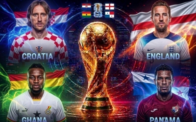 Siêu máy tính dự đoán bảng L World Cup 2026: Tuyển Anh có thật sự dễ thở?