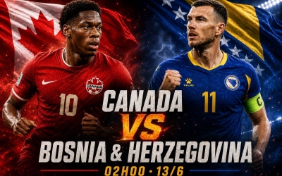 Dự đoán Canada vs Bosnia & Herzegovina: Ai sẽ ghi bàn?