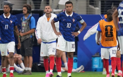 Hành động xấu xí của Mbappe khép lại đêm thảm họa của tuyển Pháp