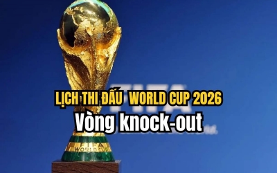 Lịch thi đấu World Cup 2026 vòng knock-out