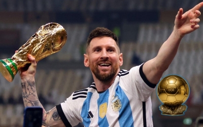 Messi rời Argentina nhưng chưa rời cuộc đua Quả bóng vàng