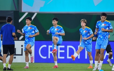 U23 Việt Nam trở lại sân tập, hướng tới tứ kết U23 châu Á