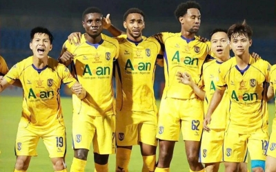 Đánh bại Hà Tĩnh, SLNA thắng trận thứ 2 liên tiếp