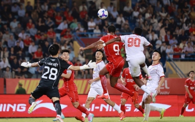 Trực tiếp bóng đá Hà Tĩnh 0-0 SLNA: Chủ nhà ép sân