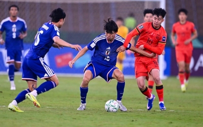 Trực tiếp U23 Trung Quốc 0-2 U23 Nhật Bản: Vượt trội