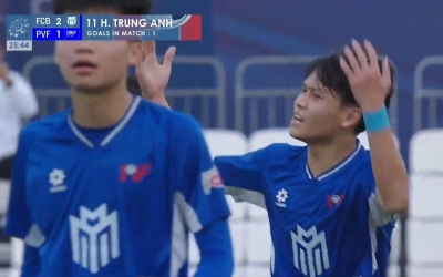 Trực tiếp U16 PVF 1-2 U16 Barcelona: Địa chấn xảy ra