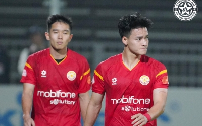 Trực tiếp CA TP HCM 0-0 PVF CAND: VAR từ chối bàn thắng