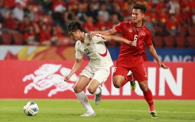 CĐV Trung Quốc đồng loạt phản ứng khi U23 Việt Nam suýt thắng Triều Tiên