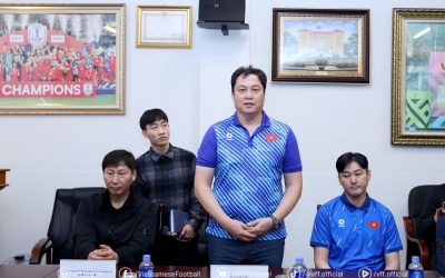 CHÍNH THỨC: HLV Hàn Quốc gia hạn hợp đồng với ĐT Việt Nam