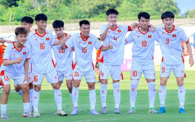 Trực tiếp bóng đá U17 Việt Nam 0-0 U17 Indonesia: Áp đảo