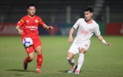 Trực tiếp bóng đá Viettel 0-0 PVF-CAND: Ép sân