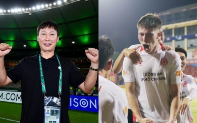 NÓNG: HLV Kim Sang Sik nhận tin không thể vui hơn từ tiền đạo Việt kiều Anh